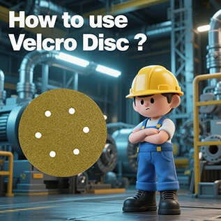 Com utilitzar el disc de velcro?